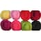 Wistyria Editions Zinnias Wool Roving Rolls, 2oz.